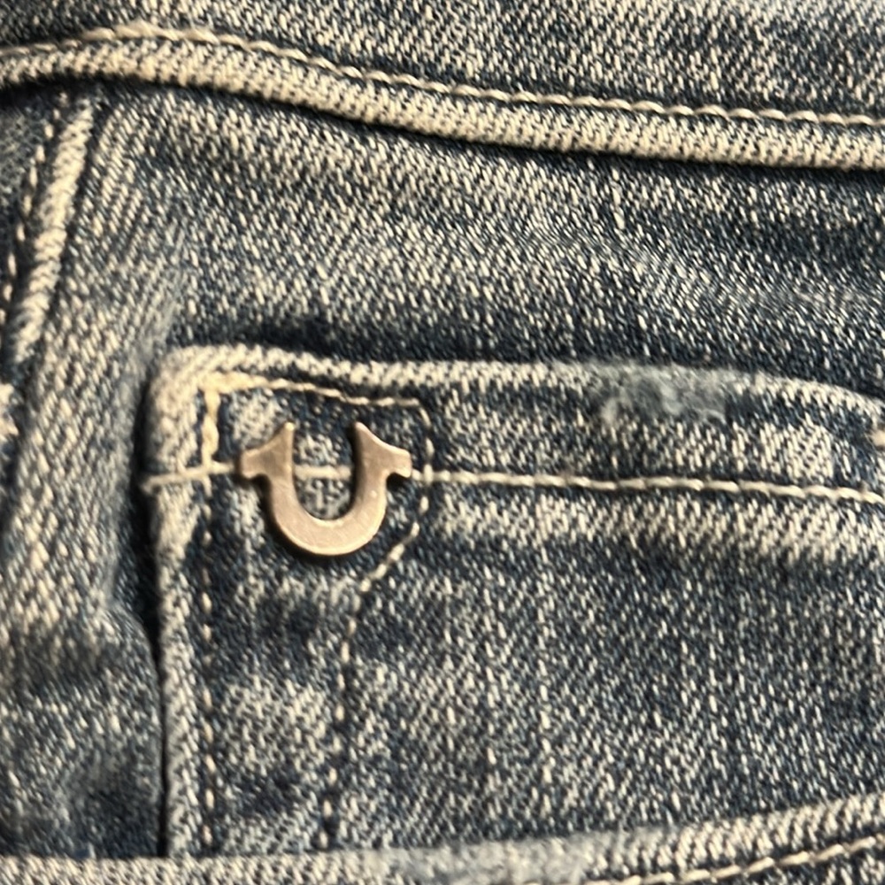 True Religion Vintage Women's Denim Miniskirt - Picture 5 of 7